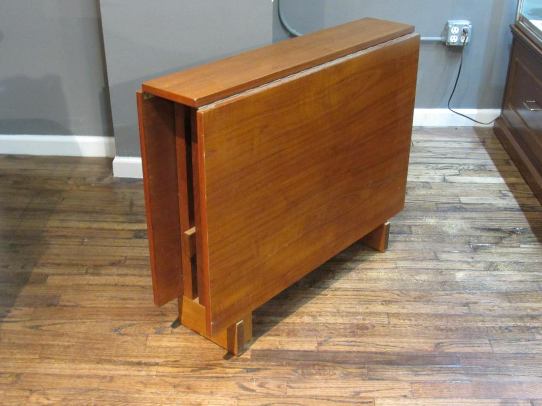 Danish Modern Style Drop Leaf Table (1 of 5)