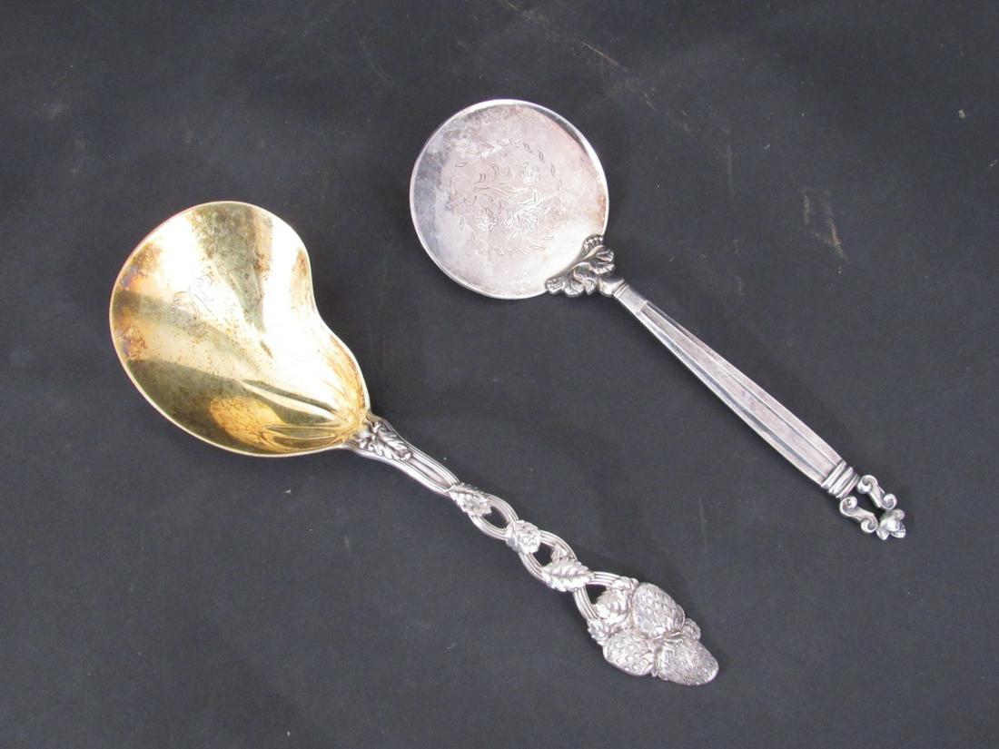 Tiffany and Jensen Sterling Servers (1 of 5)