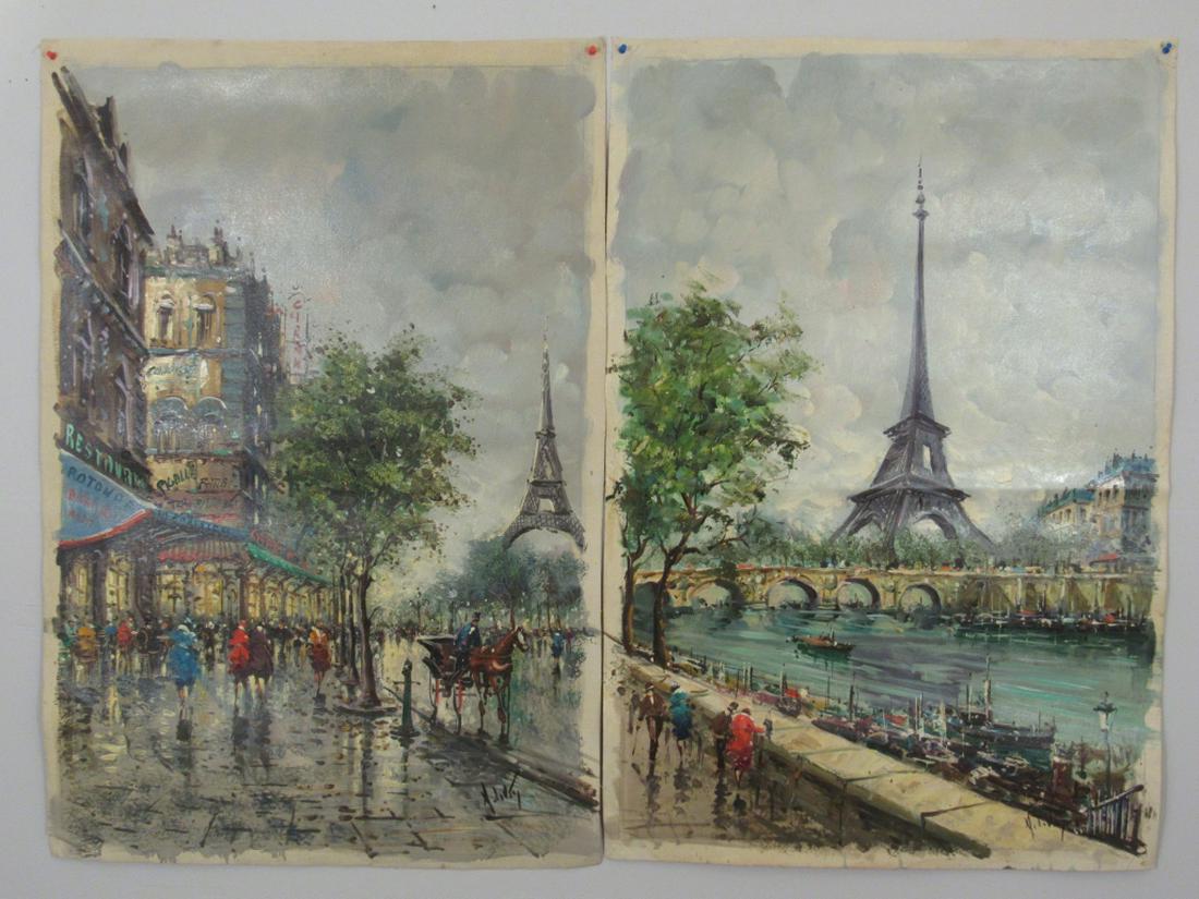 Antonio Devity (1901-1993)  - 2 Oils (1 of 7)