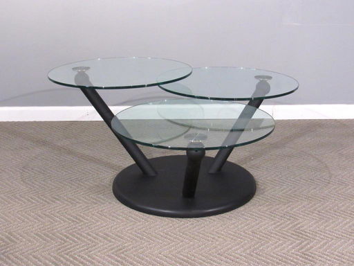 Modern 3 Tier Revolving Coffee Table Oct 20 2019 5th Avenue Auctions In Ny - 3 Tier Rotating Coffee Table Modern 3 Tier Revolving Coffee Table Oct 20 2019 5th Avenue Auctions In Ny - 3 Tier Rotating Coffee Table