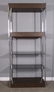 Mid Century Chrome and Glass Etagere - 2