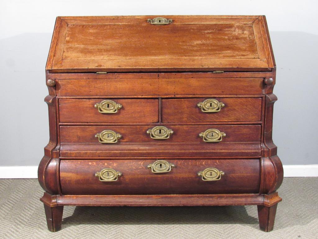 Antique English Slant Front Desk (1 of 10)