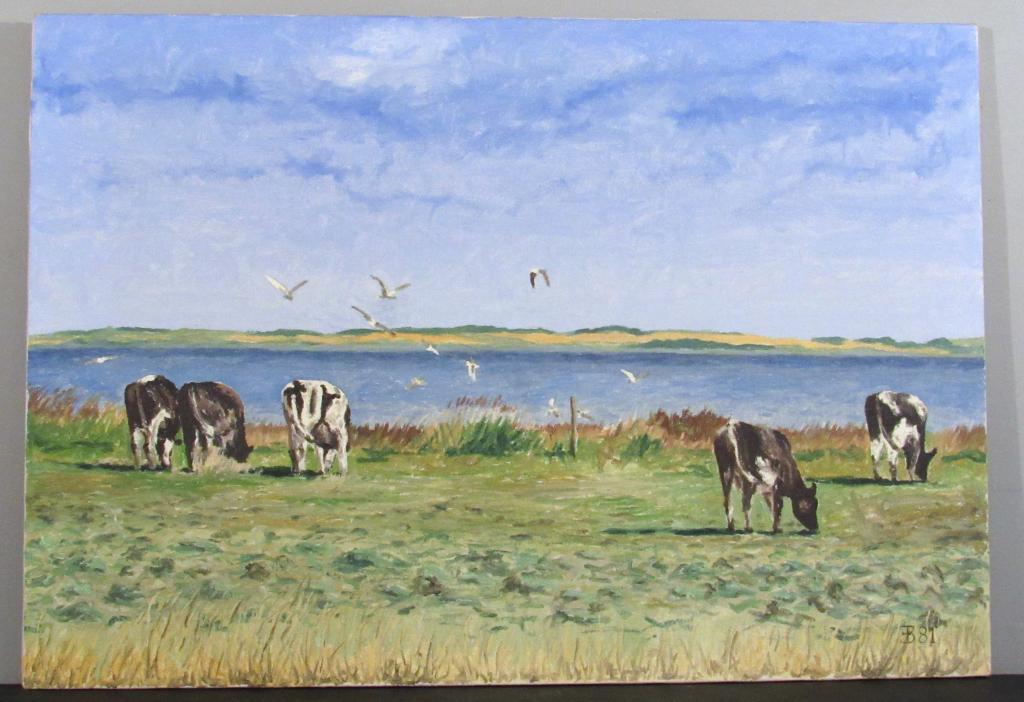 Signed E. B. - Oil on Canvas (1 of 7)