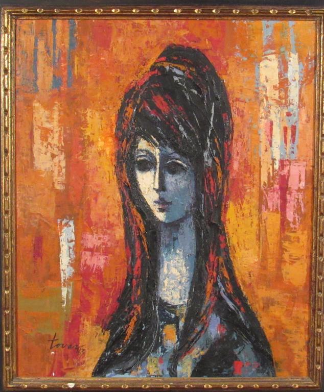 Ivan Tovar (Domincan b. 1942) - Oil on Canvas (1 of 6)