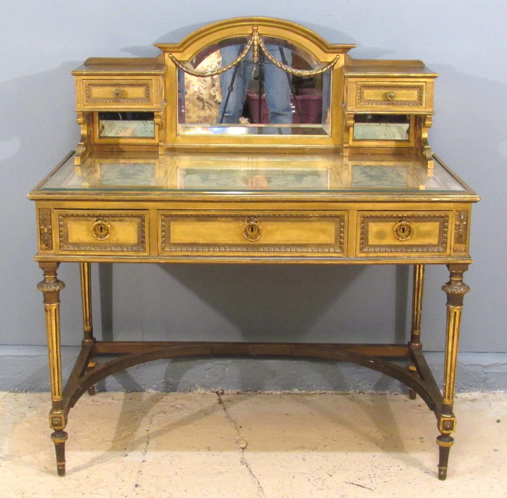 Louis XVI Style Vanity Desk (1 of 8)