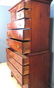Antique American Chippendale Chest on Chest - 8