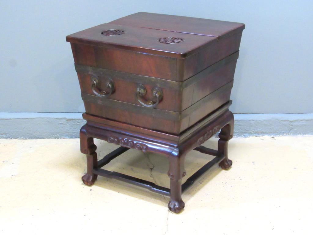 Antique Chinese Icebox / Planter (1 of 7)