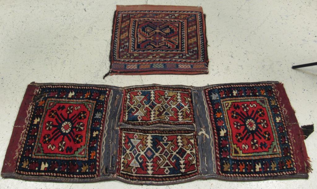 Antique Oriental Rug / Saddlebag Lot (1 of 6)