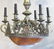 Art Deco Silvered Bronze Chandelier - 4