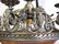 Art Deco Silvered Bronze Chandelier - 5