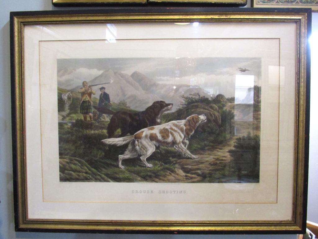 Vintage English Hand Colored Sporting Print (1 of 6)
