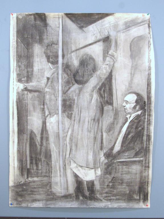 Alan Levine (New York, b. 1937) - 2 Charcoals (1 of 11)