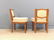 Pair Louis XVI Style Slipper Chairs - 3
