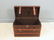 Decorative Small Leather Strapped Trunk - 4