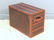 Decorative Small Leather Strapped Trunk - 5