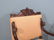 Pair Old English Style Open Arm Chairs - 4