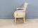 Directoire Style Painted Open Arm Chair - 3