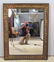 Antique French Gilt Tole Framed Mirror