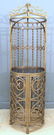 Round Wrought Iron Wine / Bar Rack