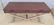 Modern Leather and Faux Croc Wrapped Desk - 2
