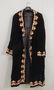 Black Velvet and Trimmed Ladies Coat