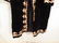 Black Velvet and Trimmed Ladies Coat - 3