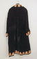Black Velvet and Trimmed Ladies Coat - 4