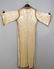 Tan Velvet and Gilt Metallic Thread Wedding Robe - 7