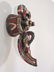 2 Painted and Carved Ethnic Masks - 2
