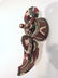 2 Painted and Carved Ethnic Masks - 3