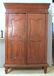 Antique Provincial 2 Door Armoire Cabinet