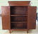 Antique Provincial 2 Door Armoire Cabinet - 6