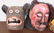 4 Large Carved Wood Indonesian Masks - 3