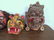 4 Large Carved Wood Indonesian Masks - 4