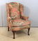 Henredon Queen Anne Style Wing Chair