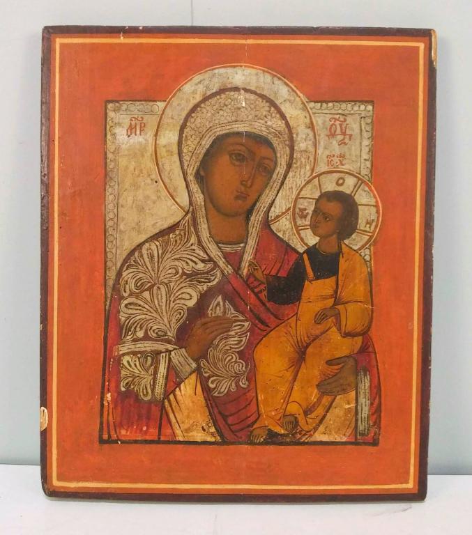 Painted Religious Icon (1 of 5)