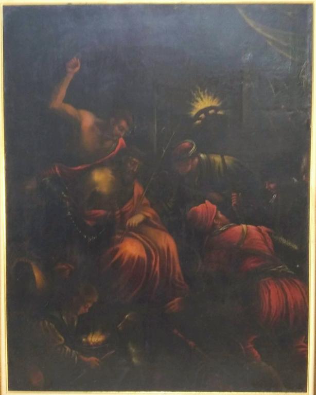 Antique Oil on Canvas After Leandro BASSANO (1 of 13)