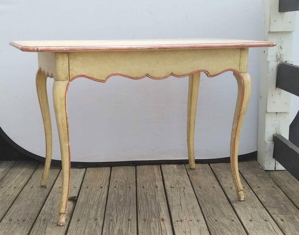 French Style Painted Table Desk by Bodart (1 of 4)