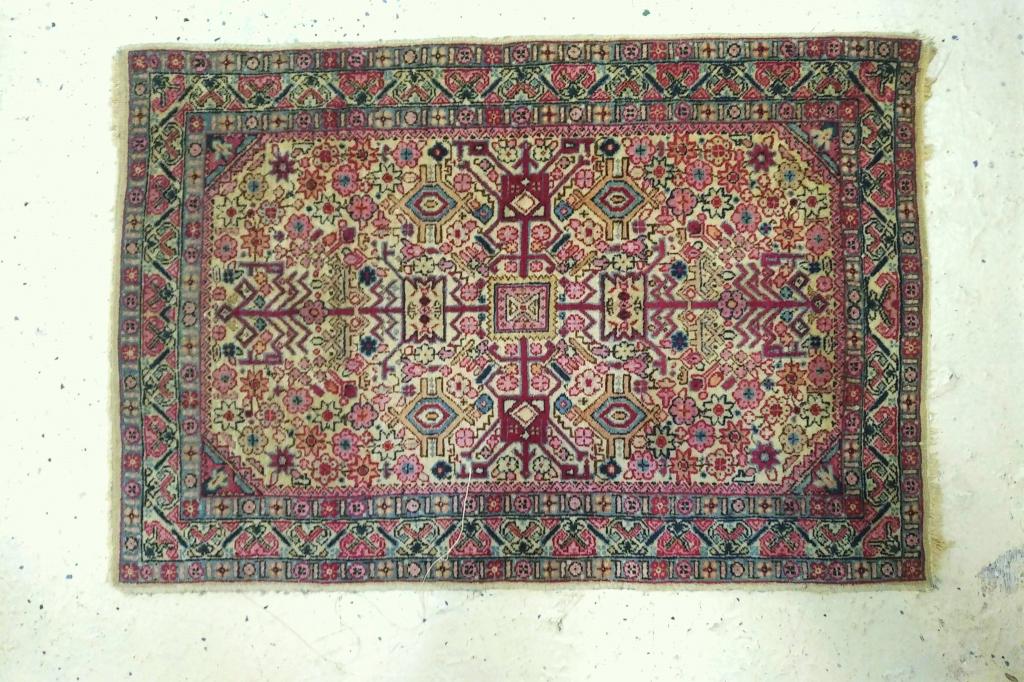 Oriental Mat  -  2'  X  2' 11" (1 of 4)