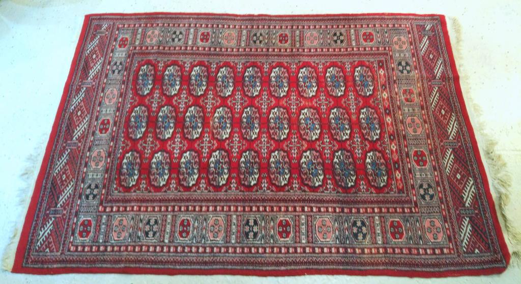 Oriental (Bokhara) Rug  -  4' 1"  X  6' 1" (1 of 5)
