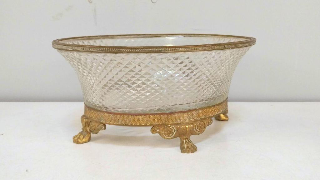 Empire Style Bronze Mounted Bowl (1 of 5)