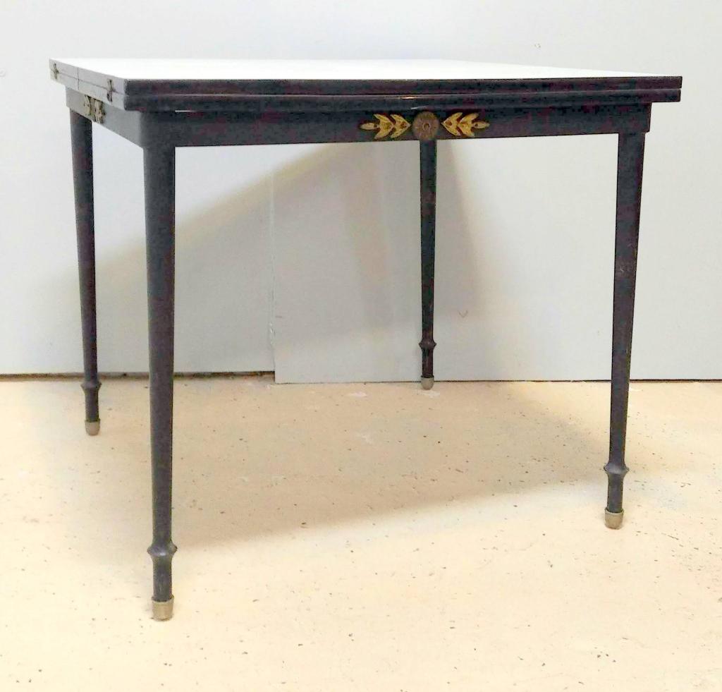 Hollywood Regency Style Flip Top Table (1 of 7)