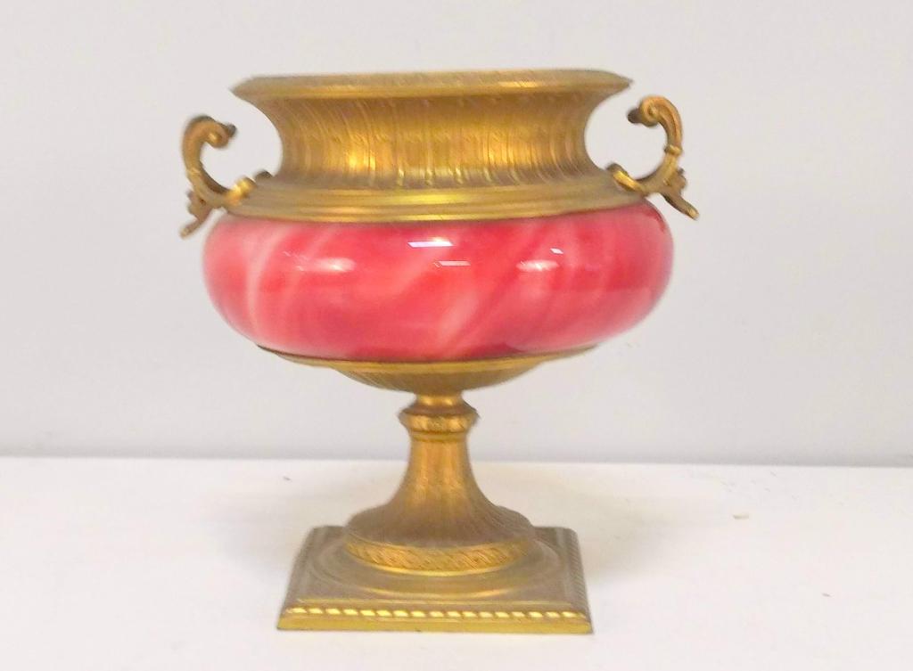 Empire Style Gilt Metal Compote (1 of 7)