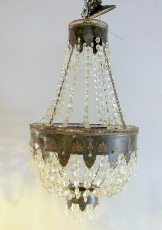 Regency Style Tole Fixture (1 of 5)