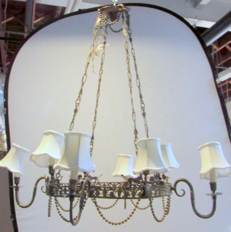 Empire Style 8 Light Chandelier (1 of 5)