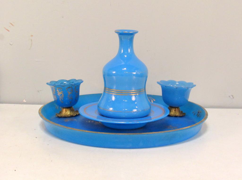 5 Blue Opaline Articles (1 of 8)