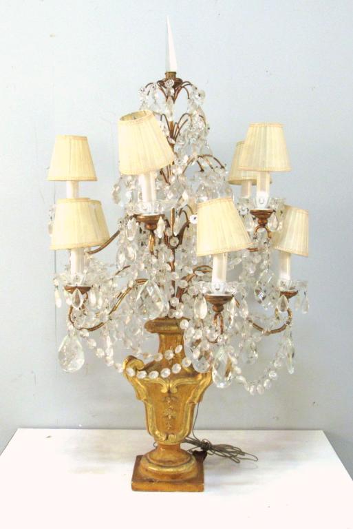Italian Style Candelabrum Lamp (1 of 7)