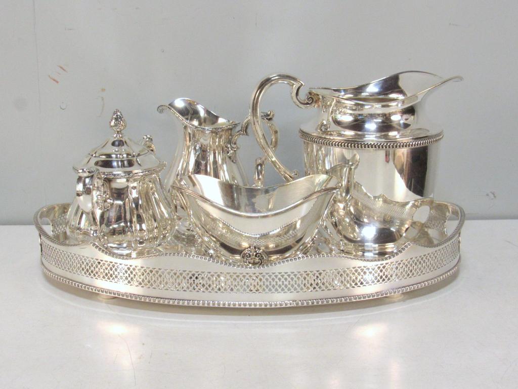 5 Silver Plated Articles (1 of 2)