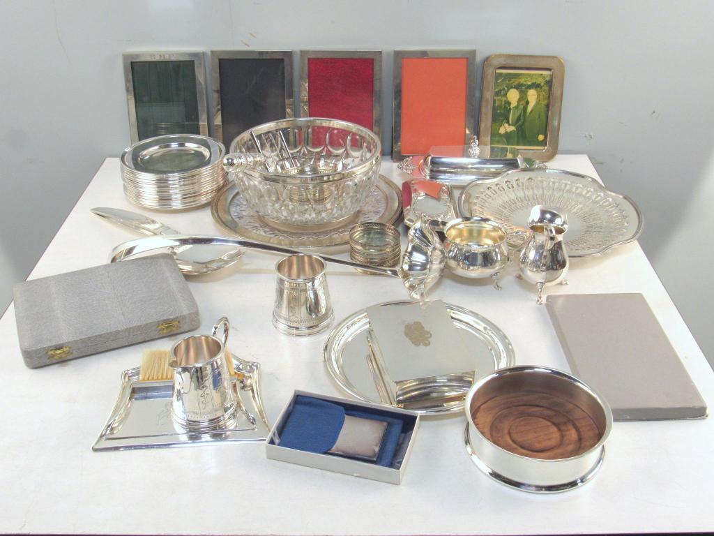 Large Lot Silver Plated Articles (1 of 5)