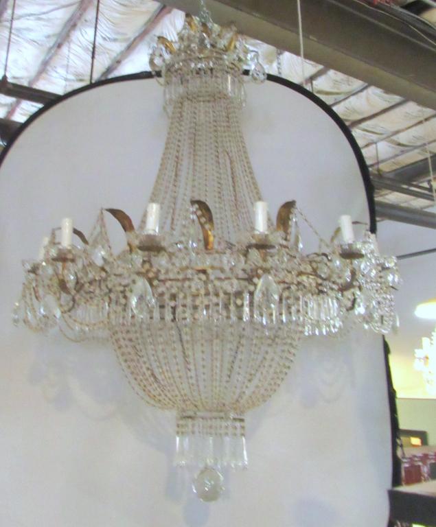 Hollywood Regency Large Chandelier (1 of 4)